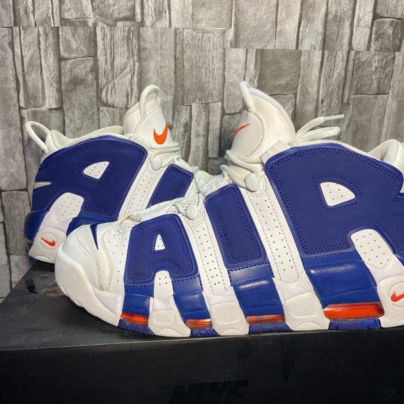 Retro Nike air more uptempo knicks size 10 - Picture 1 of 8